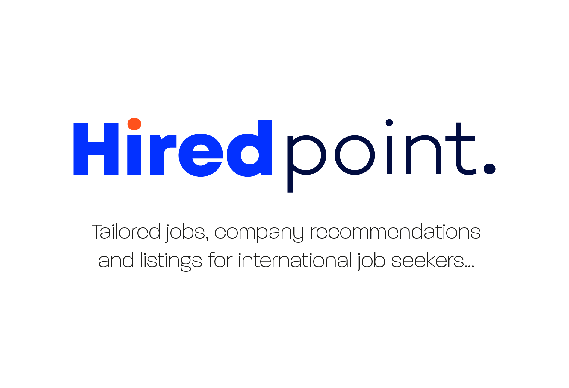 HiredPoint Logo and Strapline