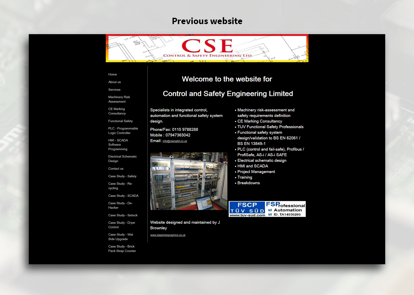 Control and safety eng ltd 2