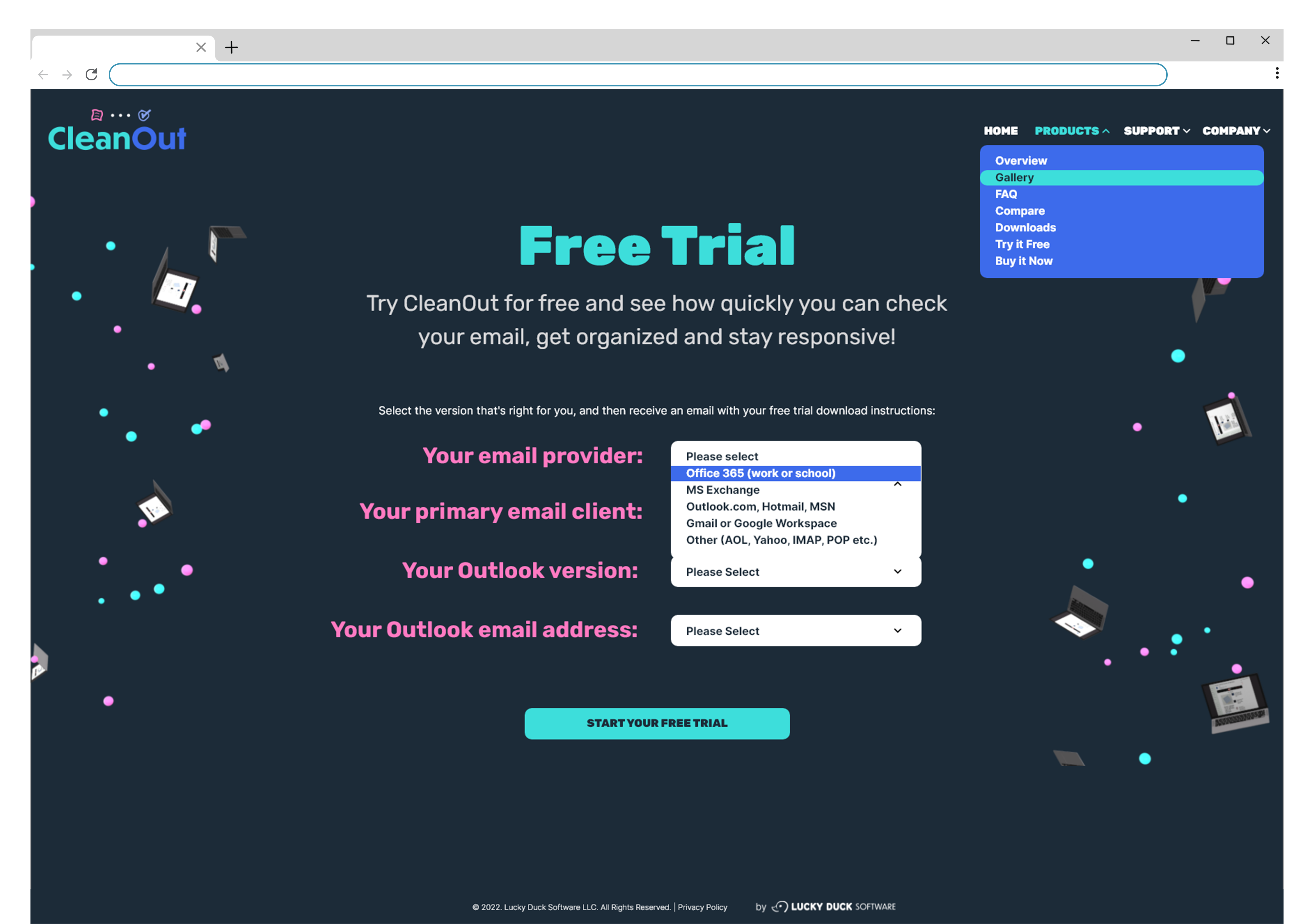 CleanOut Web Design Project - Free Trial
